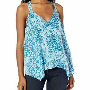 Ramy Brook Women's Printed Ronela V-neck Top